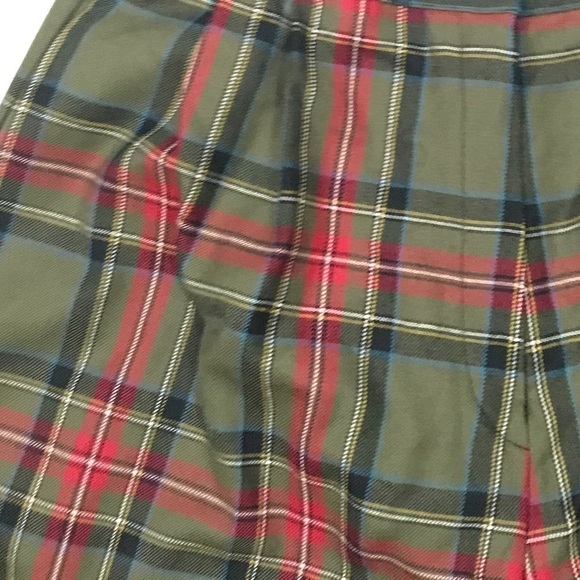 Vintage High Waist Plaid Wool Shorts - Picture 8 of 8